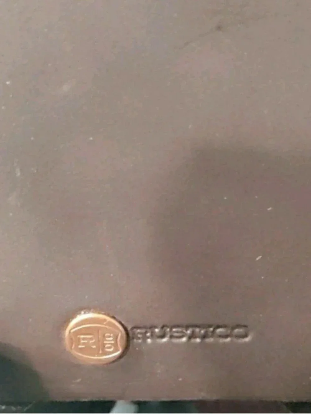 Rustico Leather Game Hunting  Ledger Buckle Book Slip Closure Hunting Very Nice